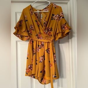 Charlotte Russe Floral Romper
